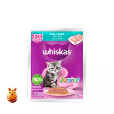 Whiskas Cat Food Junior Tuna Kitten